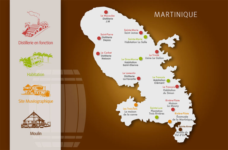 La Martinique, capitale mondiale du Rhum Histoire du Rhum et de la canne en Martinique
