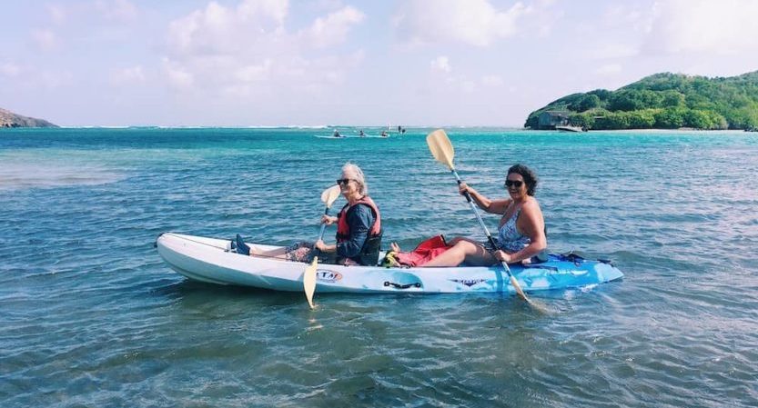 Kayak en Martinique : ballade le long des îlets du Robert