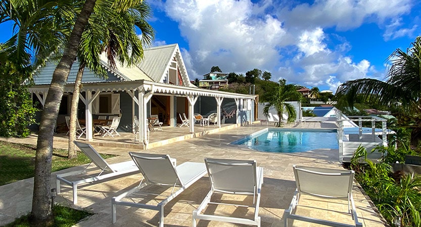 villa de vacances rénovée en Martinique