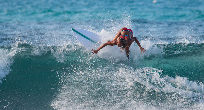 Martinique Surf à Tartane, enfin des maillots de bain de sport