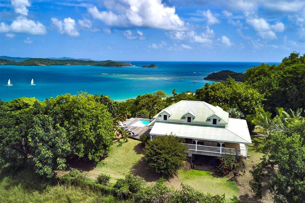 villa Blanche de luxe Martinique le Robert