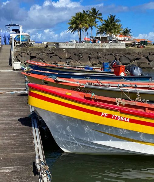 bateaux de pecheurs Martinique