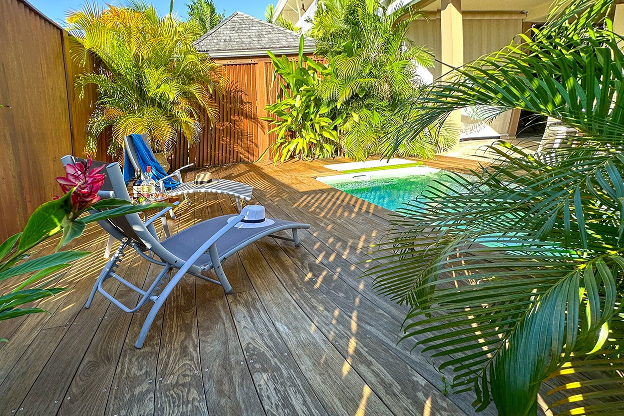 TRIBORD superbe logement piscine aux Anses d'Arlet Martinique