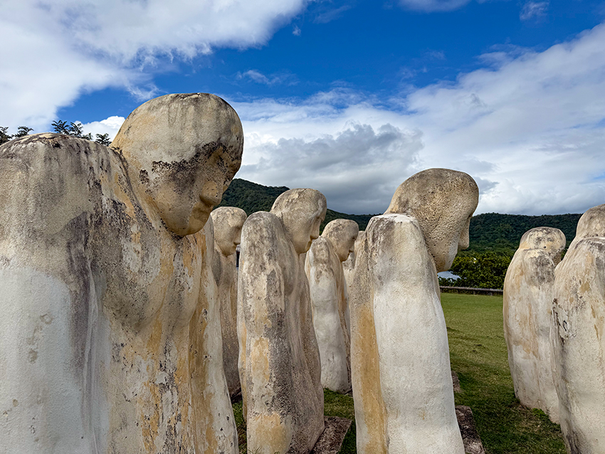 les statuts du mémorial-de l'esclavage en Martinique le cap 110