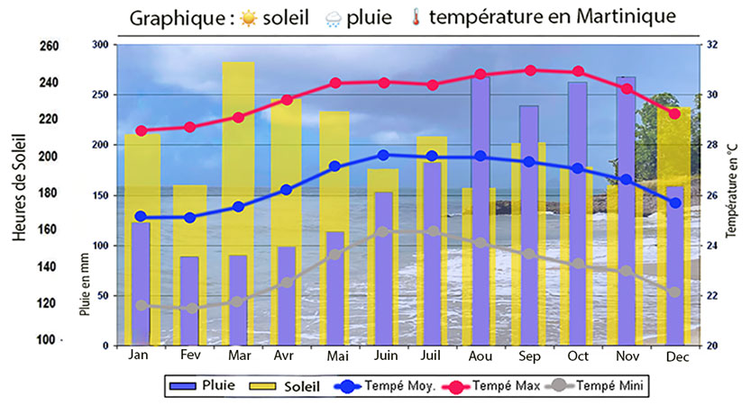 You are currently viewing Martinique en Janvier 2026 : température soleil pluie ?