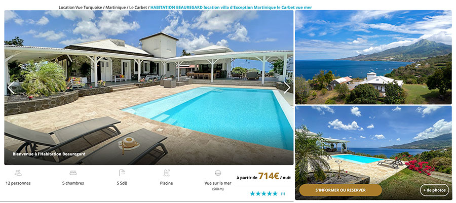 Habitation Beauregard Le carbet Martinique