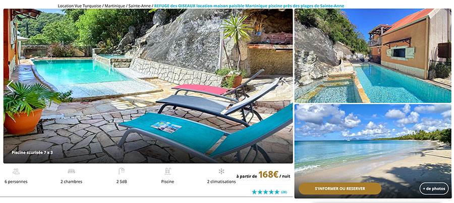 refuge des oiseaux Sainte-Anne Martinique