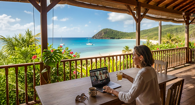 You are currently viewing Télétravailler en Martinique : L&rsquo;autre façon de voyager