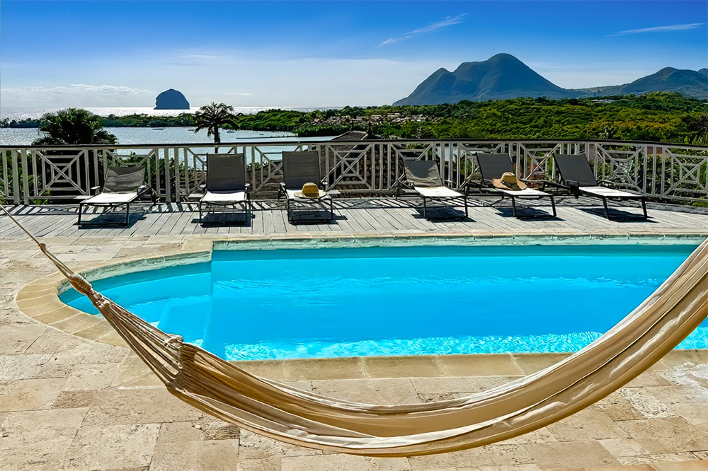 villa vue sur le rocher du diamant