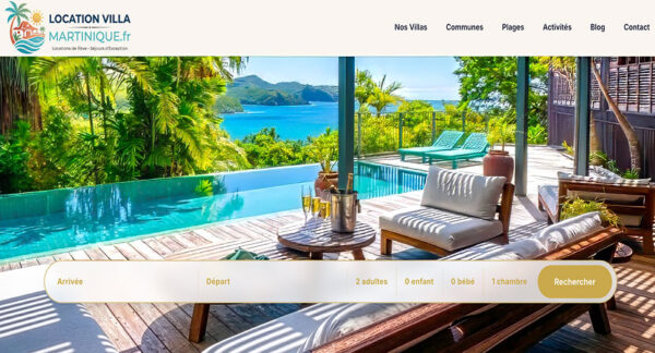location villa Martinique