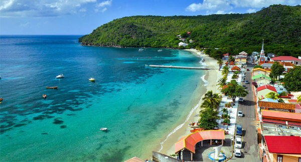 Village des Anses-d’Arlet en Martinique pour un itinéraire d’une semaine